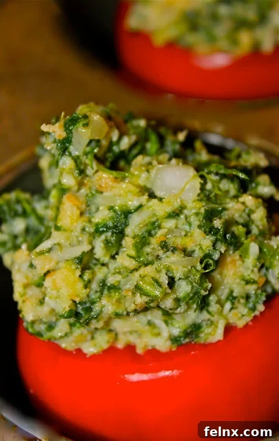 Preparing Stuffed Tomatoes in a Muffin Pan