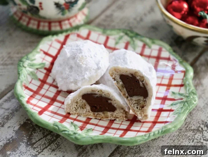 Chocolate Stuffed Cookies