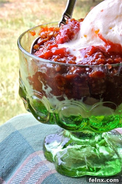 Ingredients for strawberry rhubarb crisp