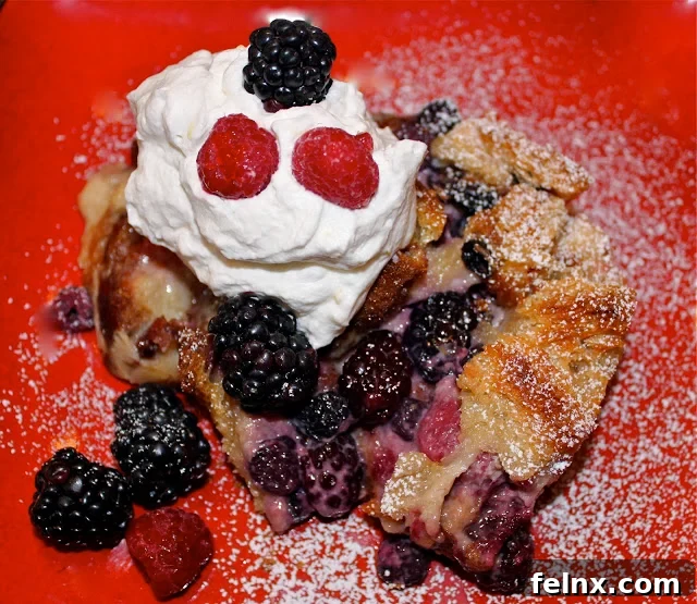 Delicious Panettone Bread Pudding