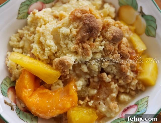 Peach and Pineapple Ingredients