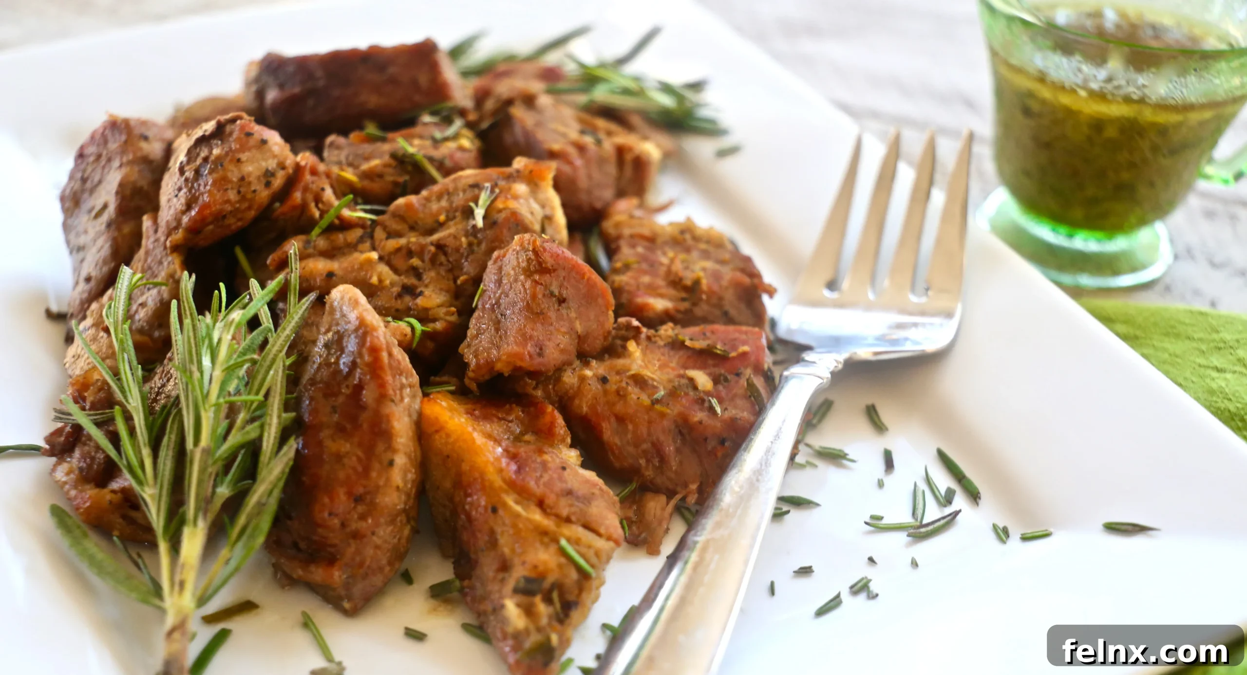 Italian Short-Ribs in Garlic Rosemary Sauce