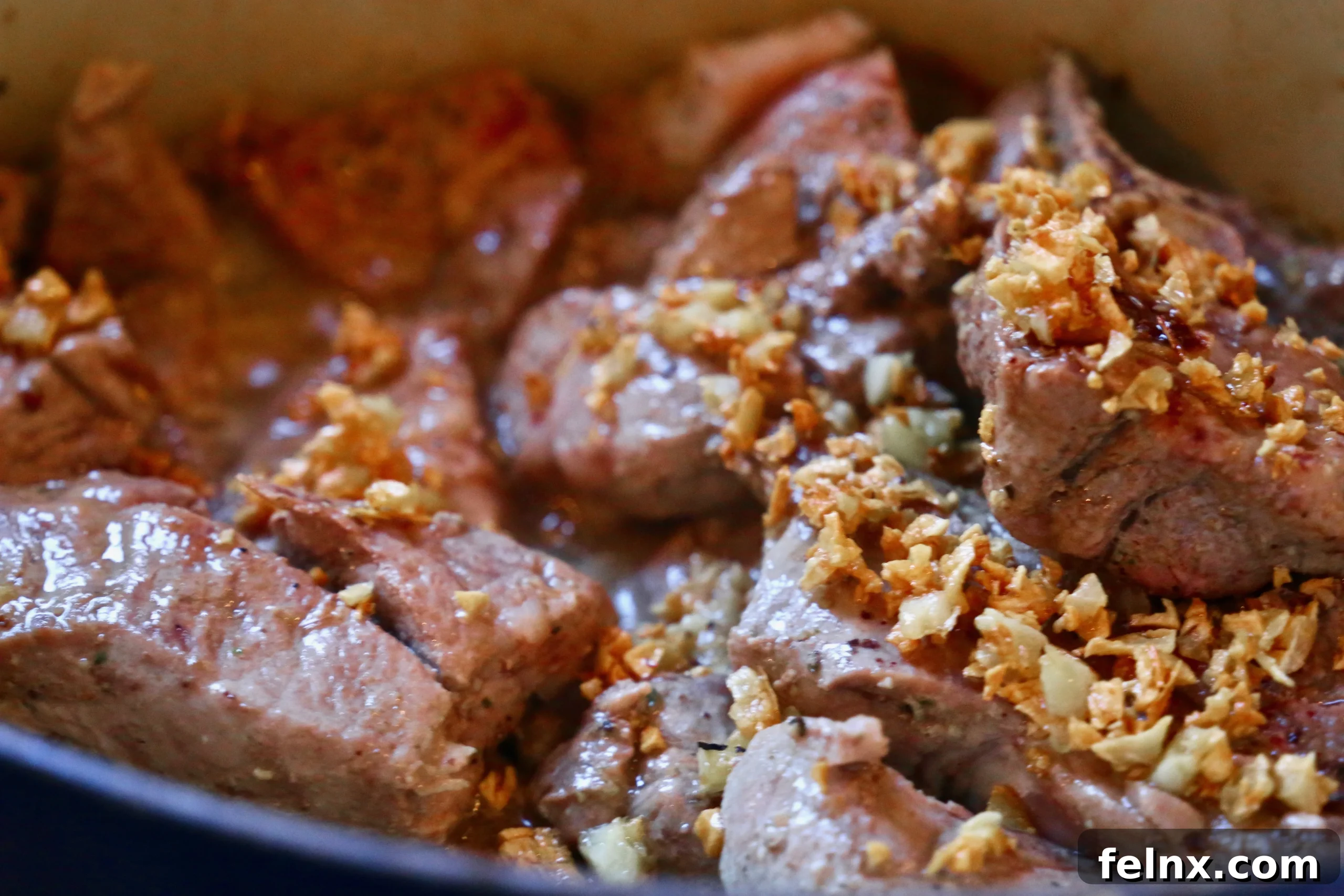 Italian Short Ribs with Garlic Rosemary Sauce