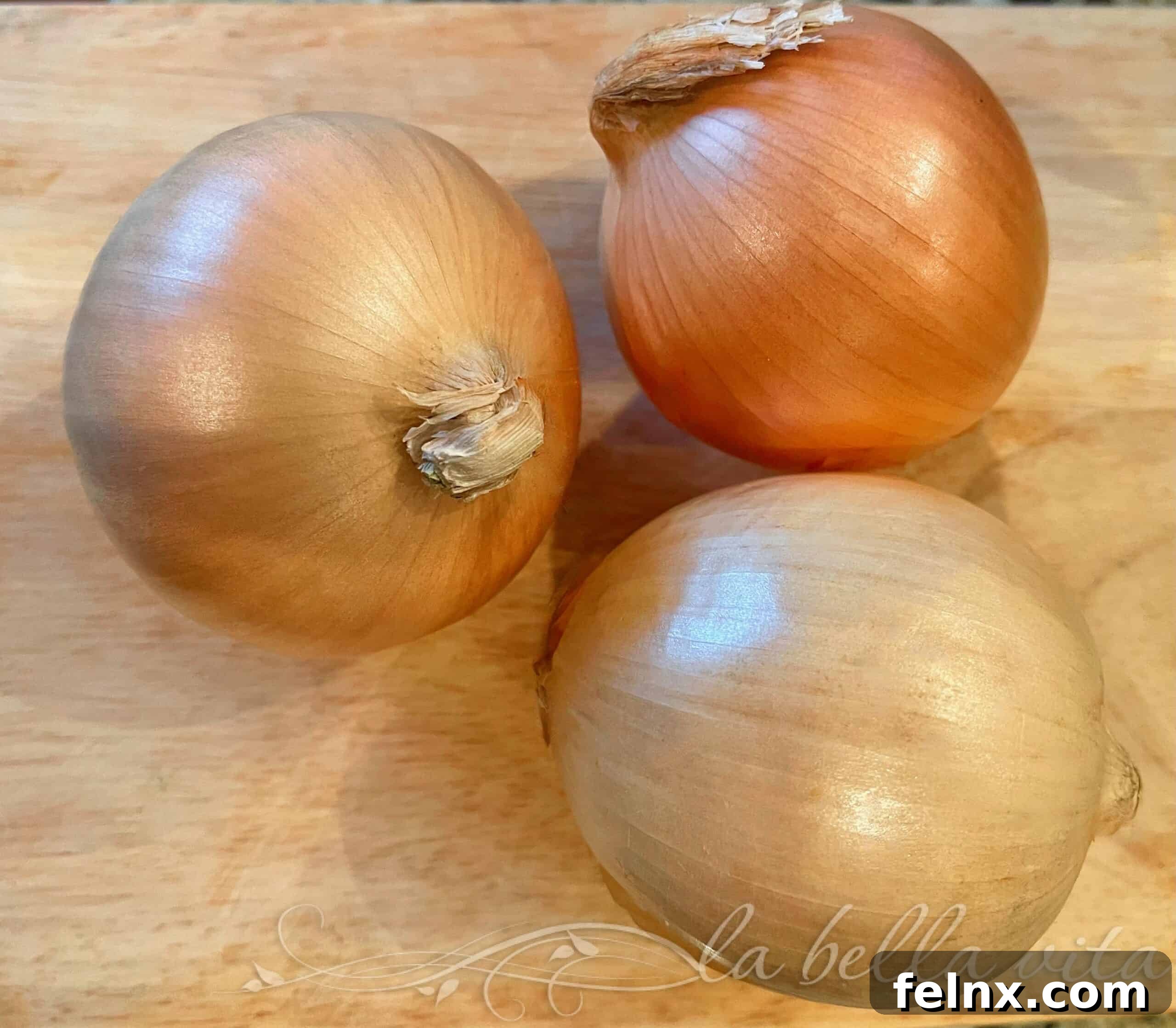 Onions for flavor