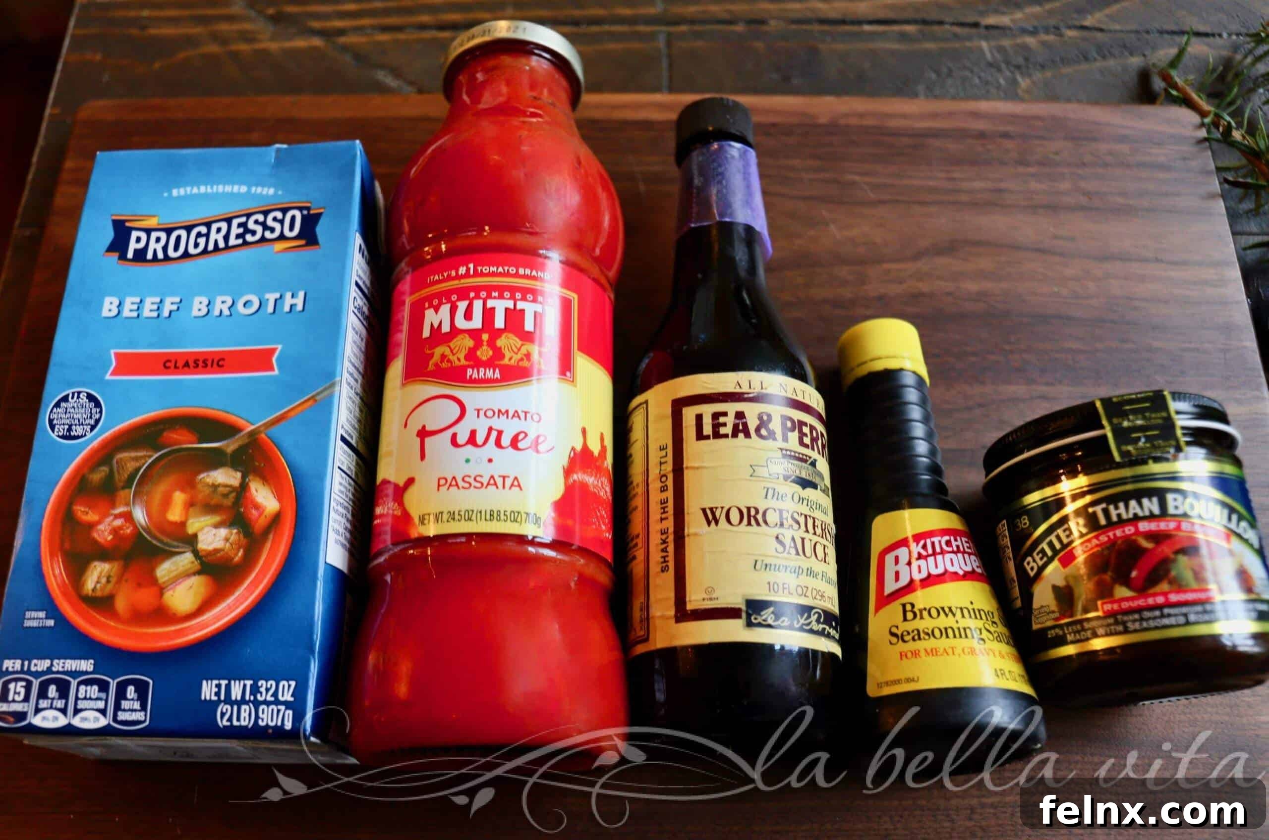 Sauce ingredients