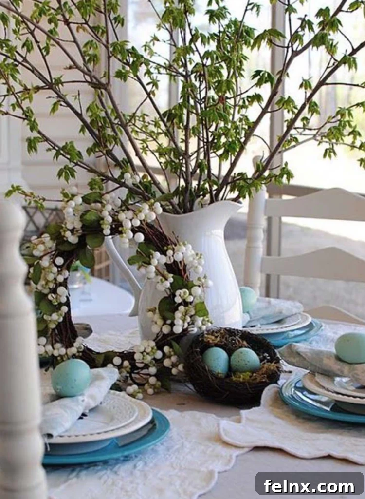 Aqua and Robin's Egg Decor
