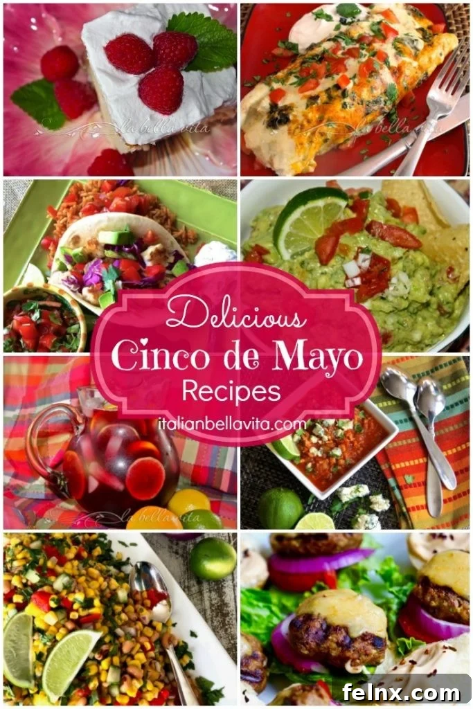 Cinco de Mayo Recipe Collage
