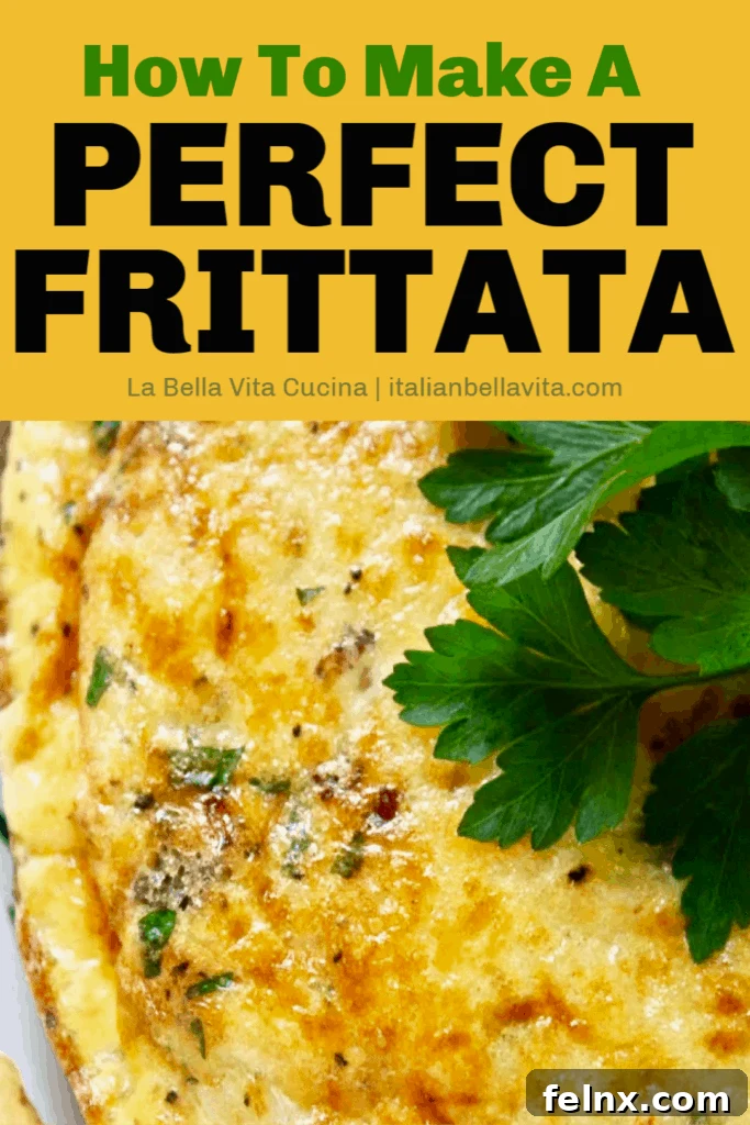 Summary of how to make a perfect frittata