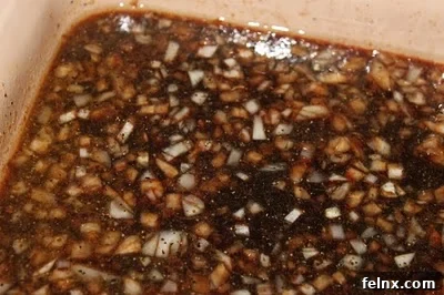 turkey marinade in a bowl