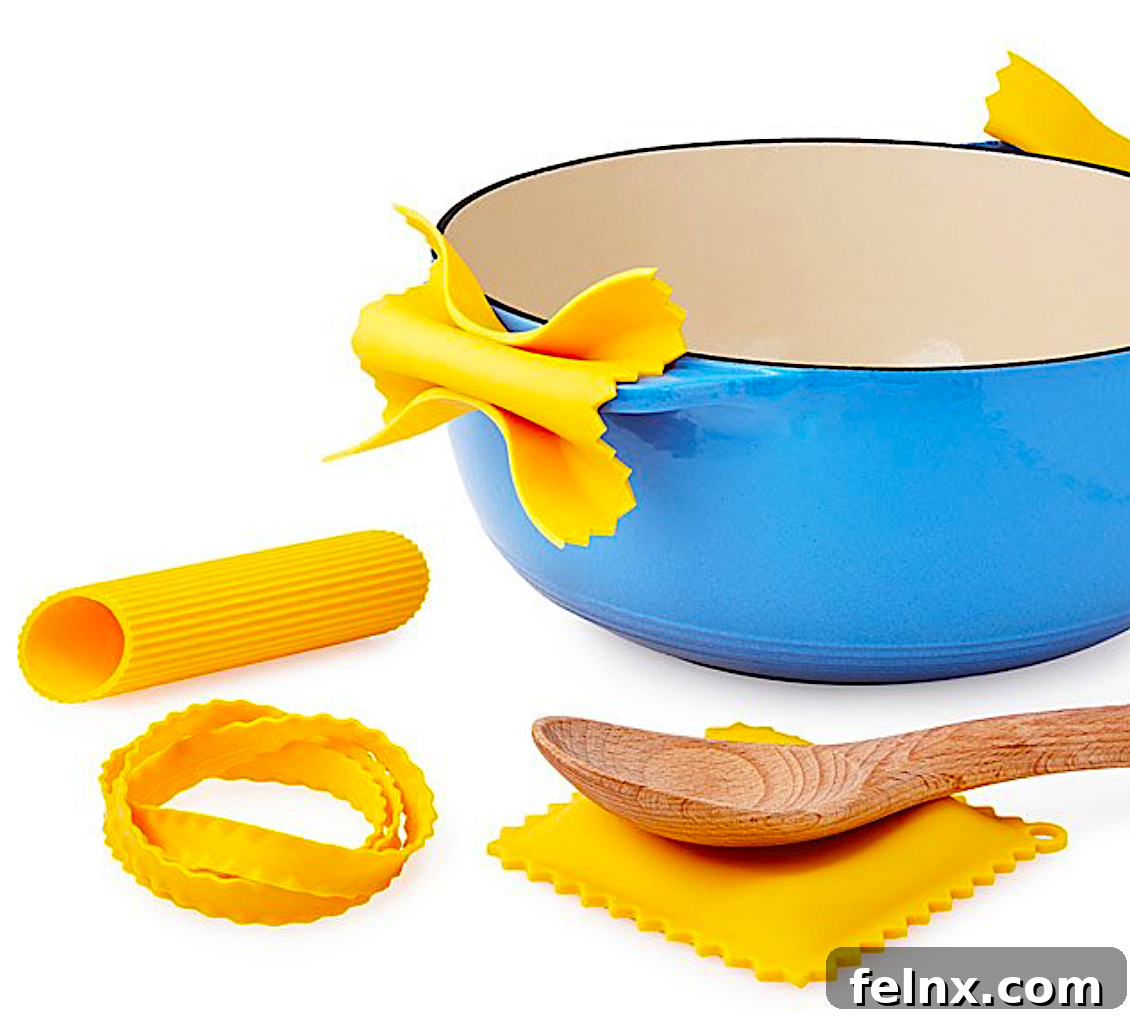 Pasta Shaped Silicone Pot Holders