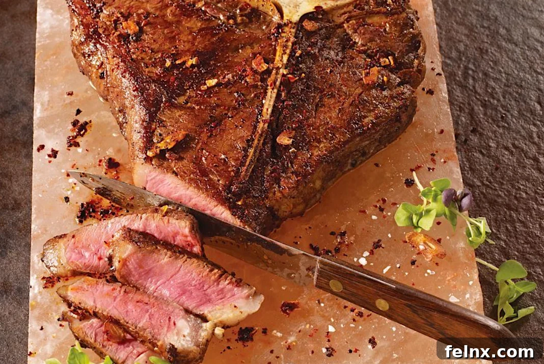 Omaha Steaks Porterhouse cut