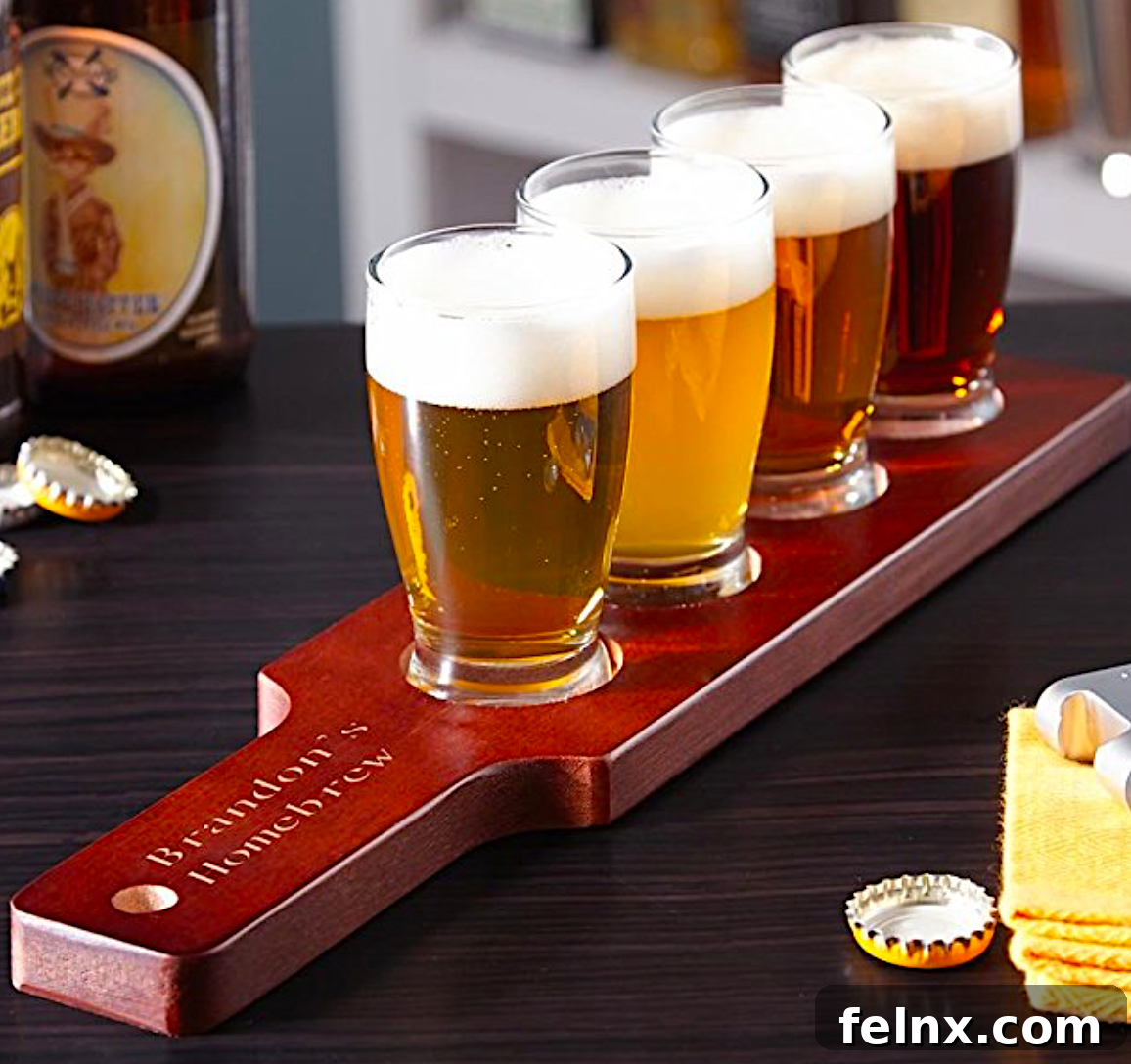 Personalized Beer Tasting Flight