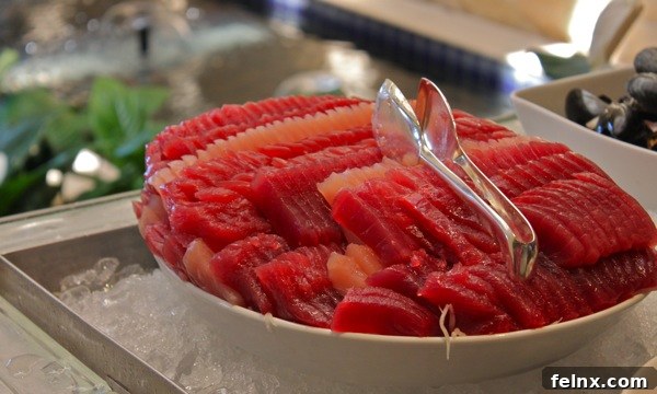 Fresh Ahi Tuna on Ice