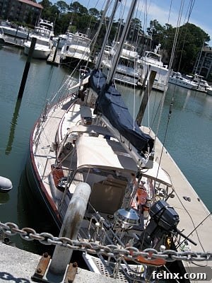 Excursion boat heading out for a nature cruise