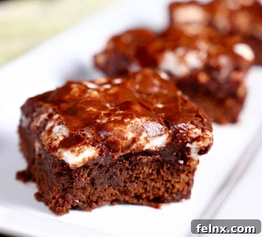 Mississippi Mud Cake fresh from the oven