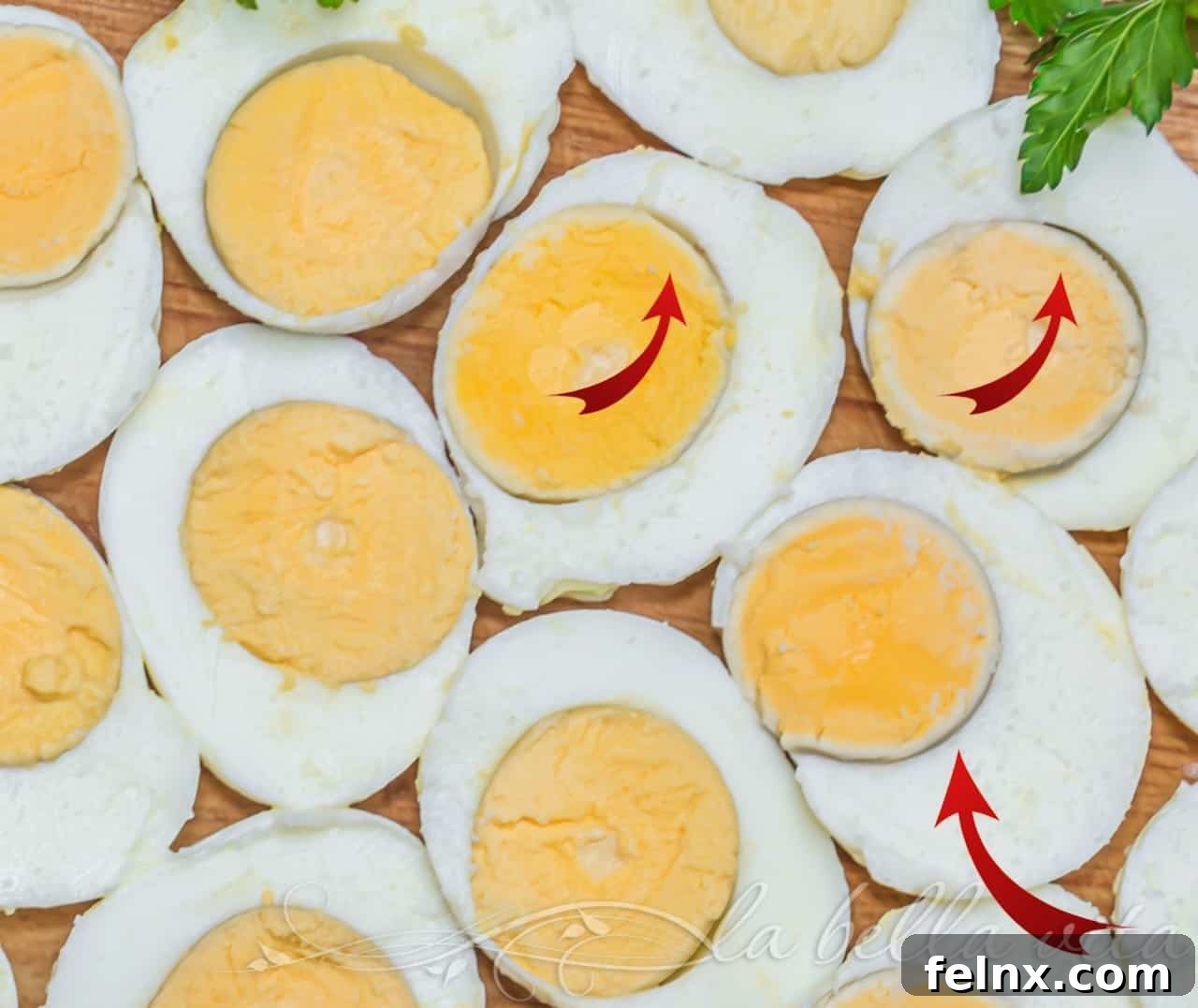 Hard Boiled Egg with Green Ring