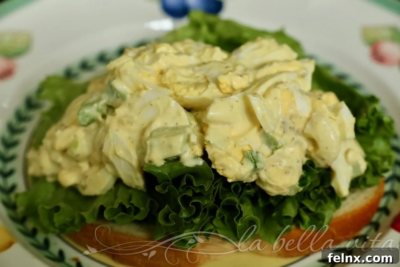 Egg Salad in a Bowl