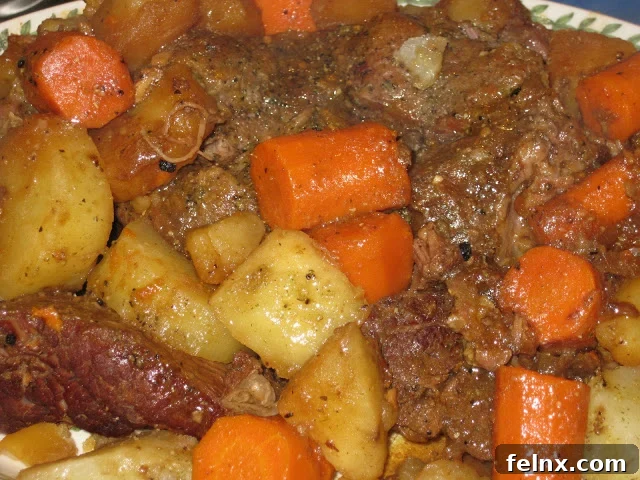 Delicious Pot Roast Platter