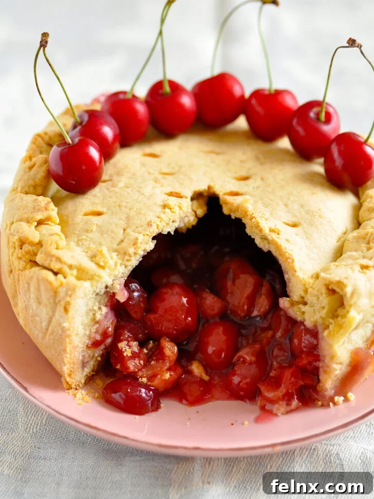 Delicious Homemade Cherry Pie