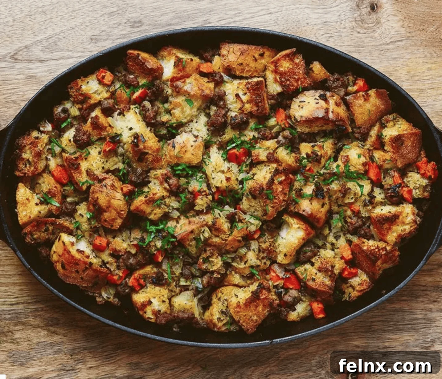 Delicious Italian Turkey Stuffing for Thanksgiving