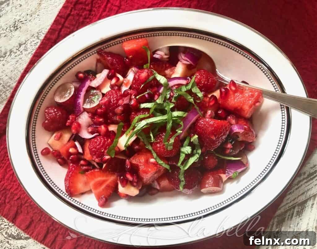 Red Fruit Salad