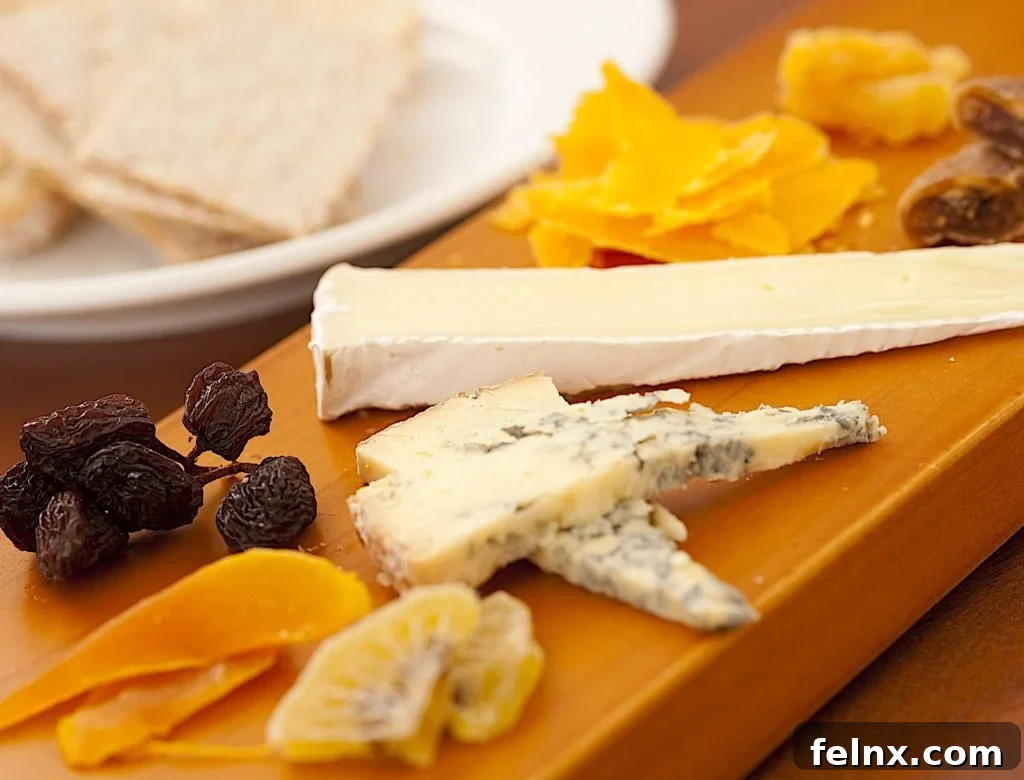 Variety of Cheeses