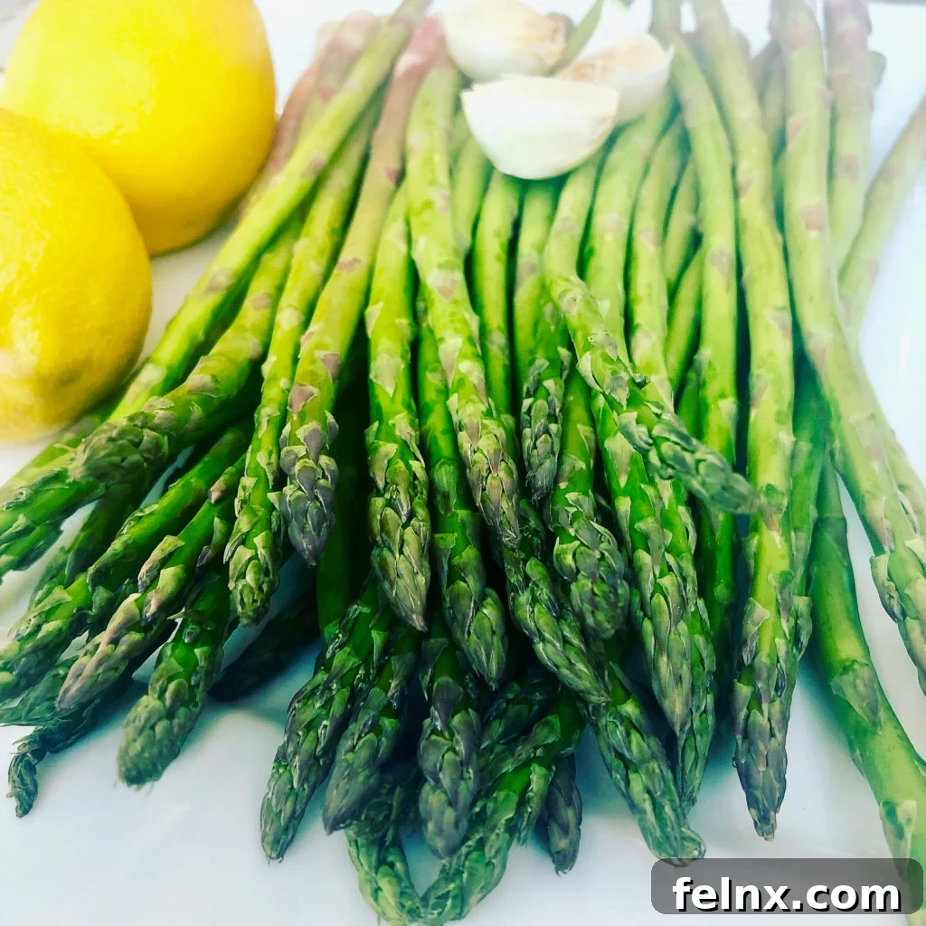 Detailed view of fresh ingredients