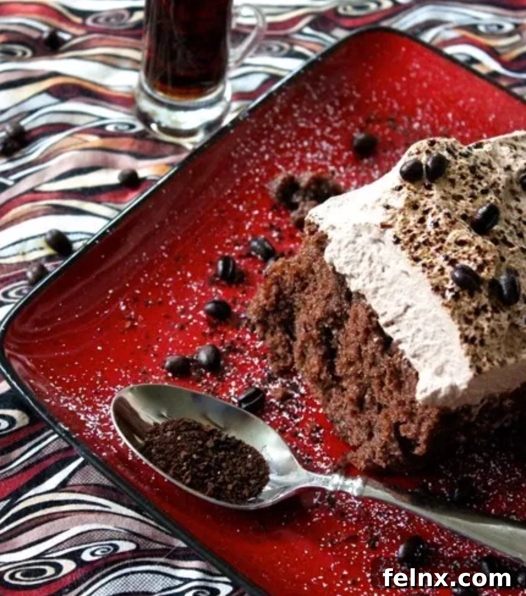 Chocolate Espresso Tres Leches Cake