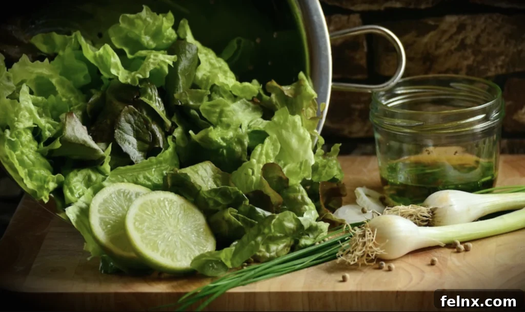 Garden fresh lettuce