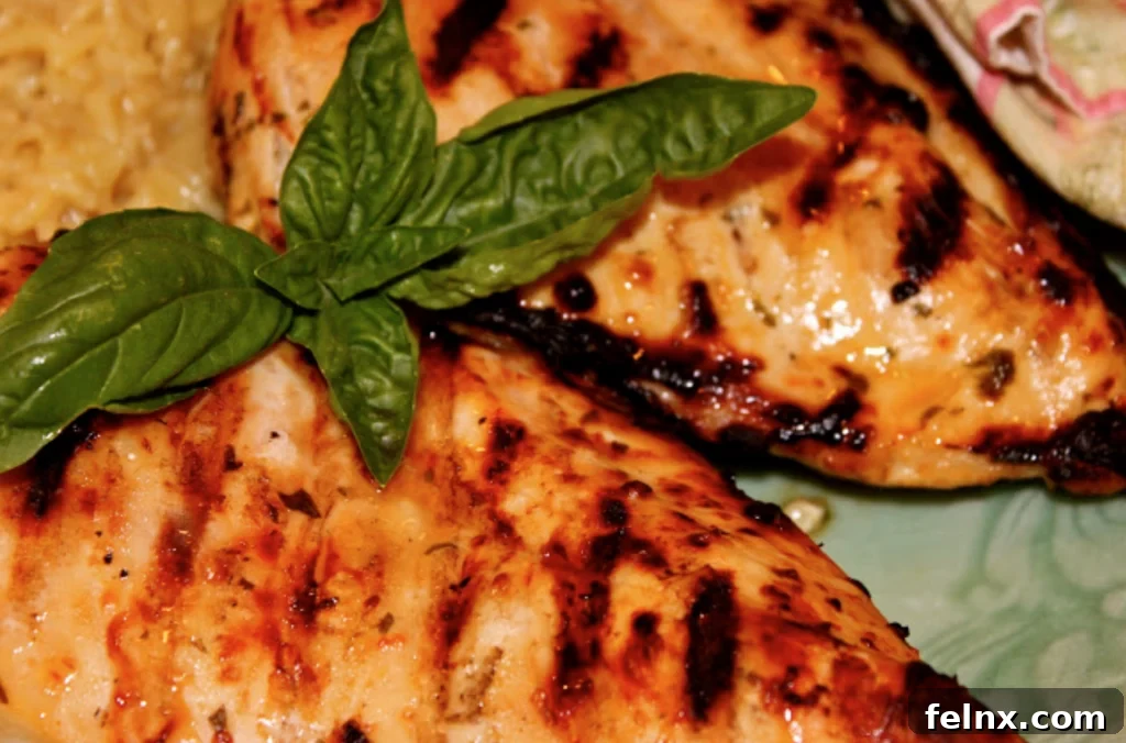 Exotic and aromatic Grilled Thai Chicken.