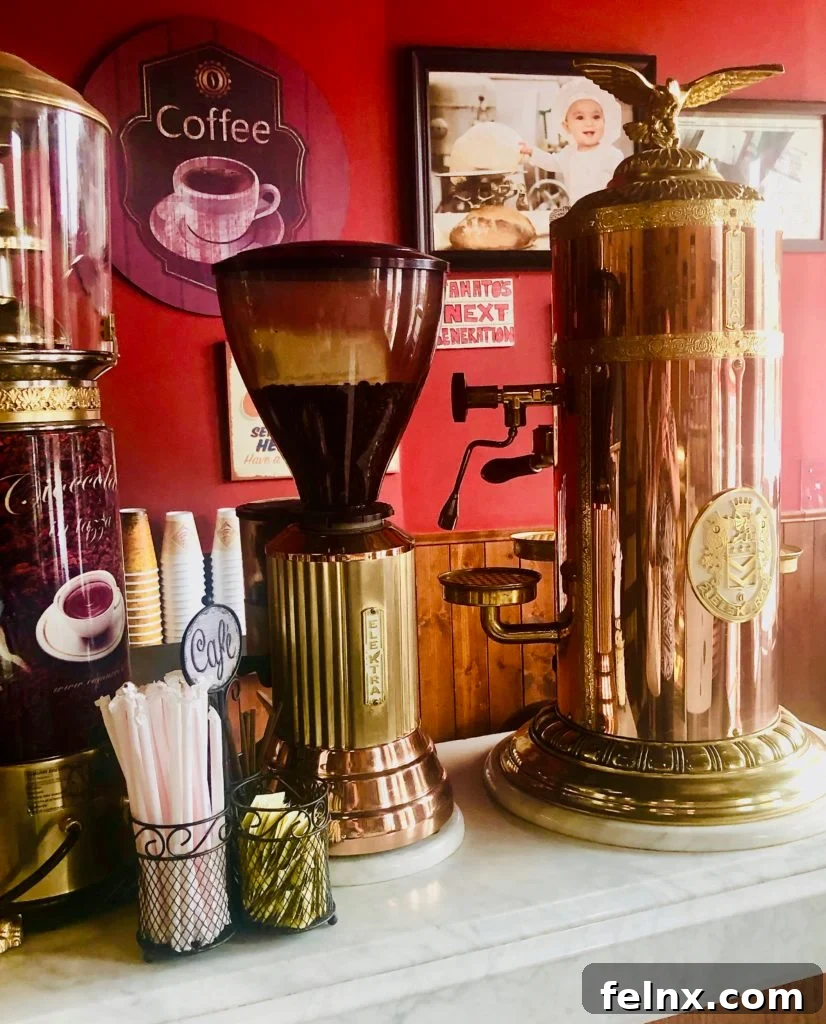 Espresso Machine Close-up