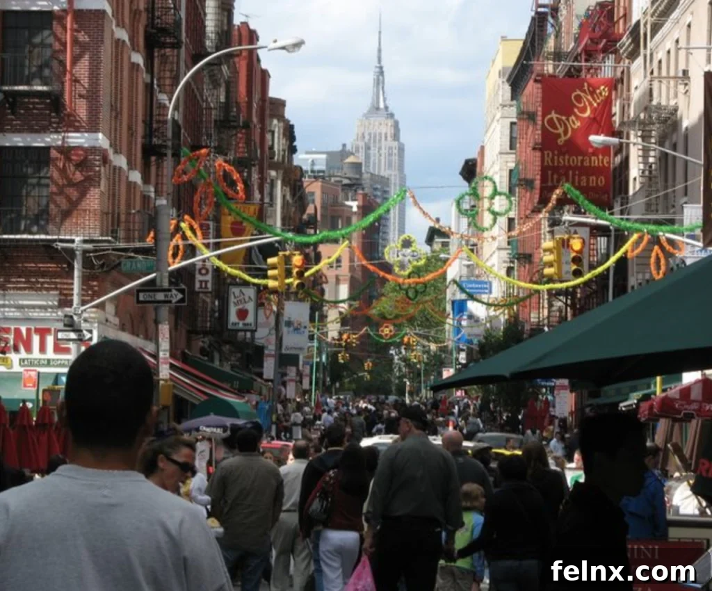 Festivities in Little Italy