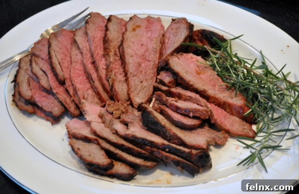 Herbed Grilled Leg of Lamb