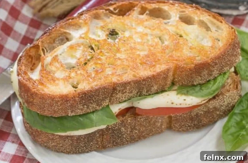 Grilled Caprese Sandwich