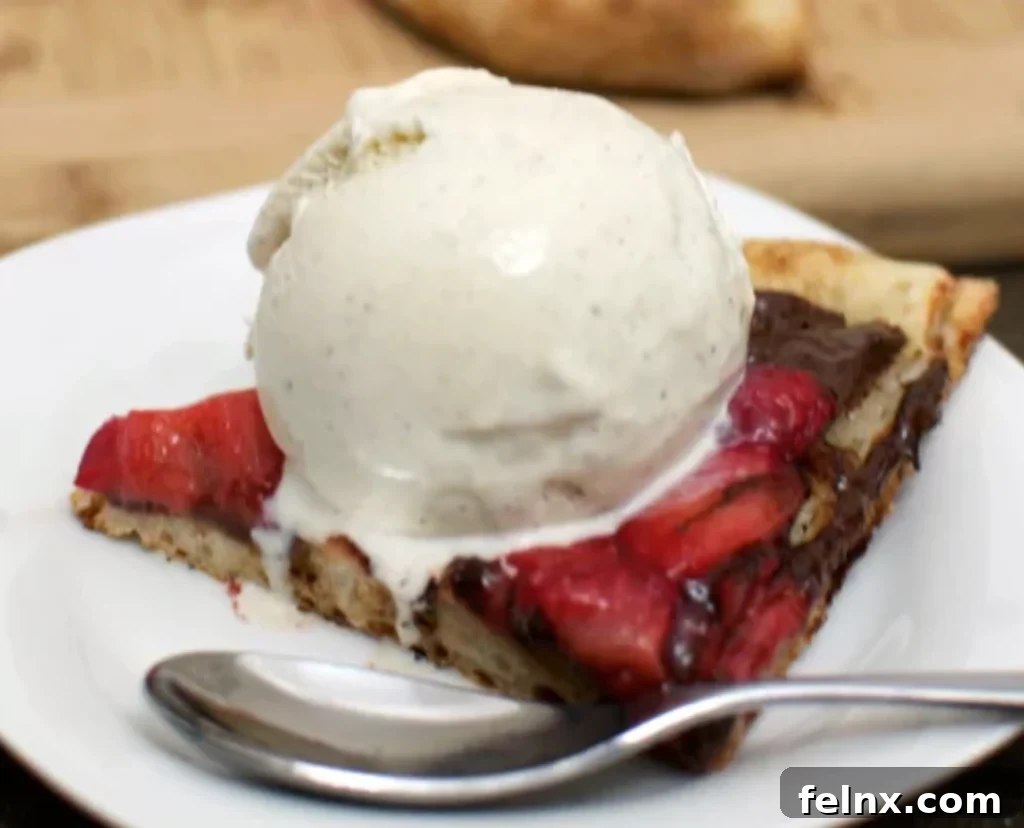Chocolate Strawberry Dessert Pizza