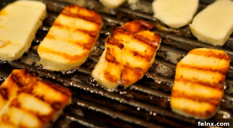 Warm Grilled Pecorino Cheese