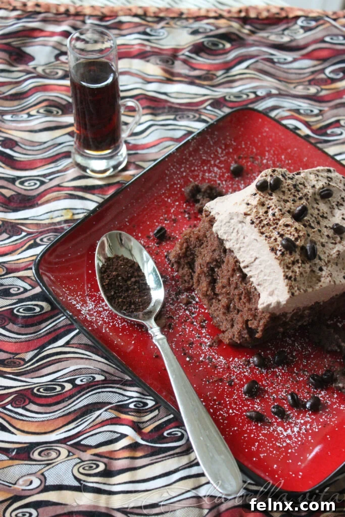 Decadent Espresso Chocolate Tres Leches Cake