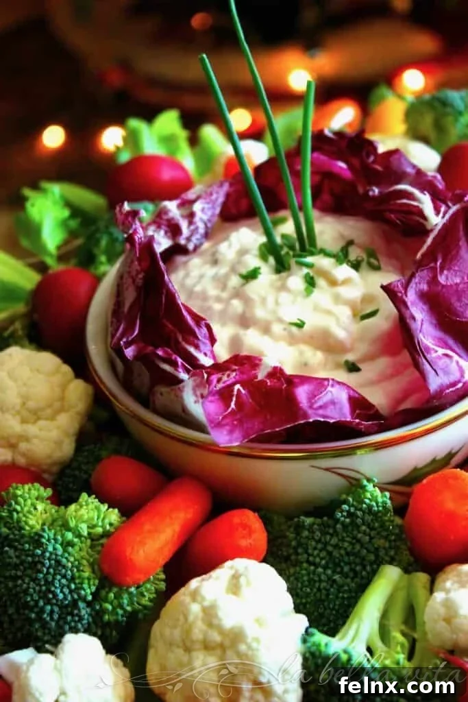 Creamy Veggie Dip