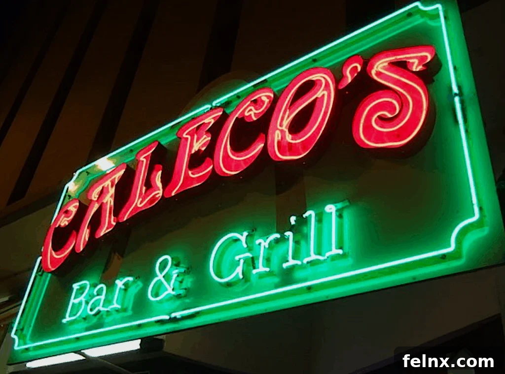 Caleco's Restaurant Exterior Signage