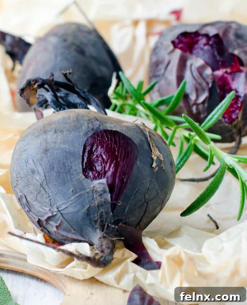 Close up of beet salad with walnuts and balsamic glaze