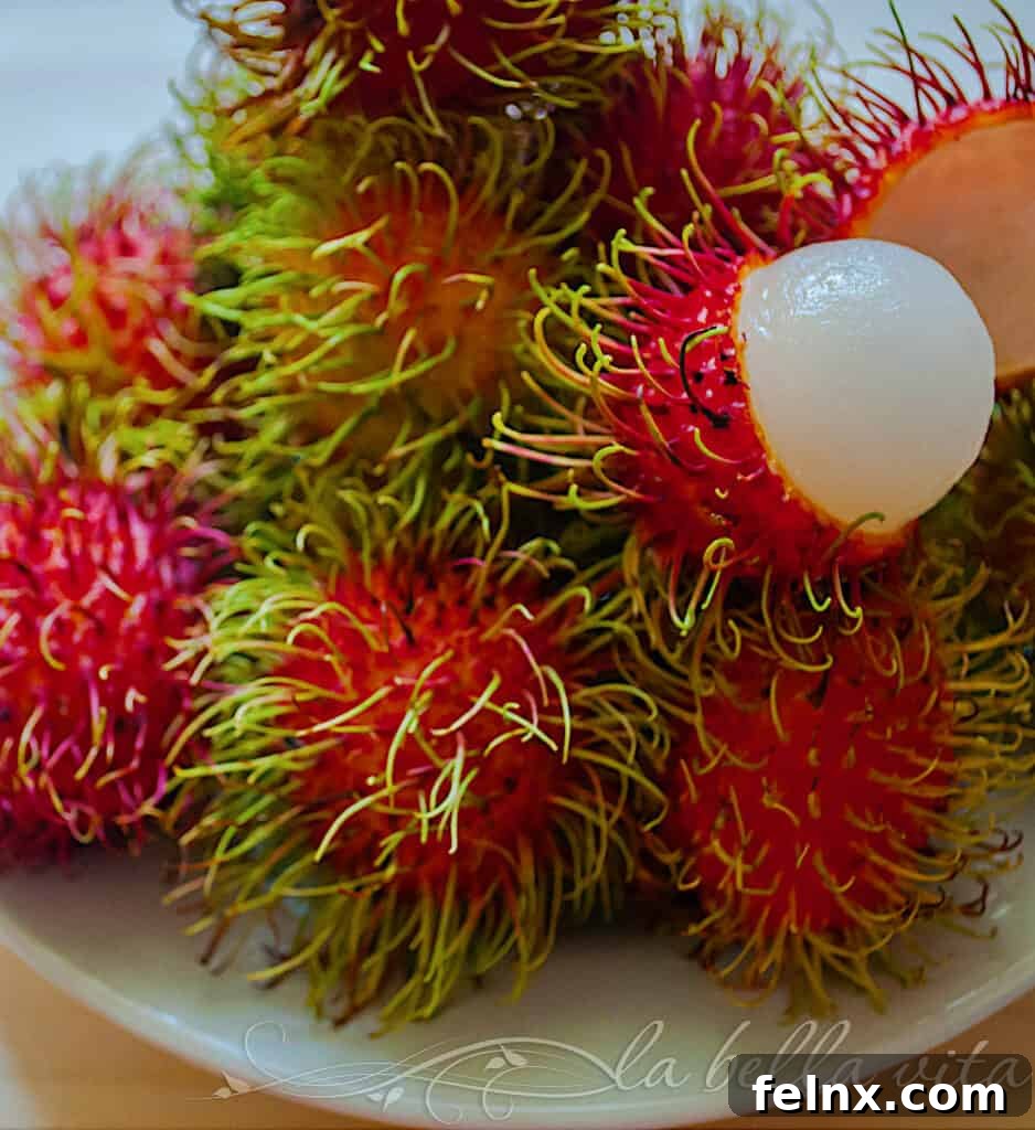 Ingredients for Rambutan Martini