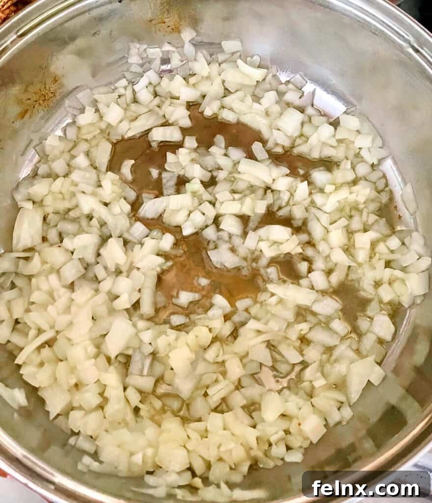 Sautéing Onions and Garlic