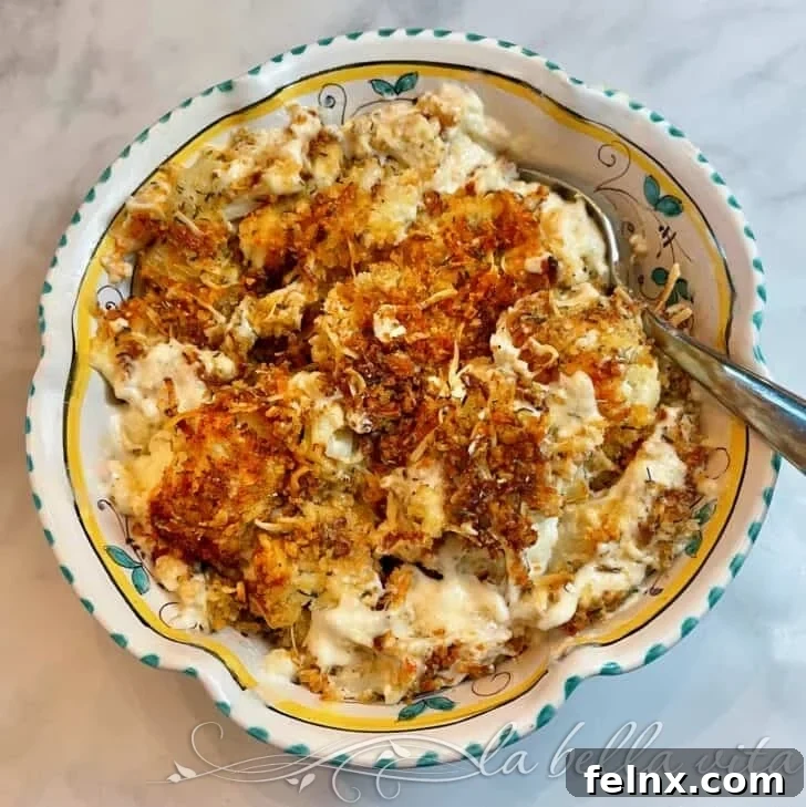 Delicious Cheesy Cauliflower au Gratin Recipe