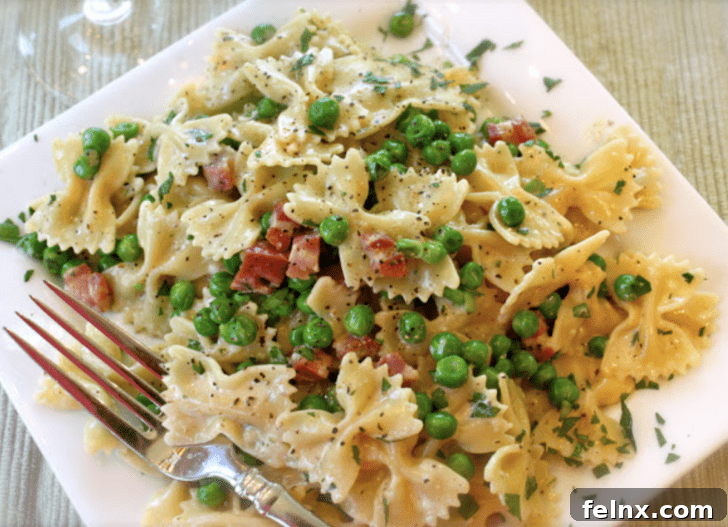 Spring Pea Carbonara