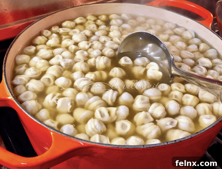 Tortellini in Broth