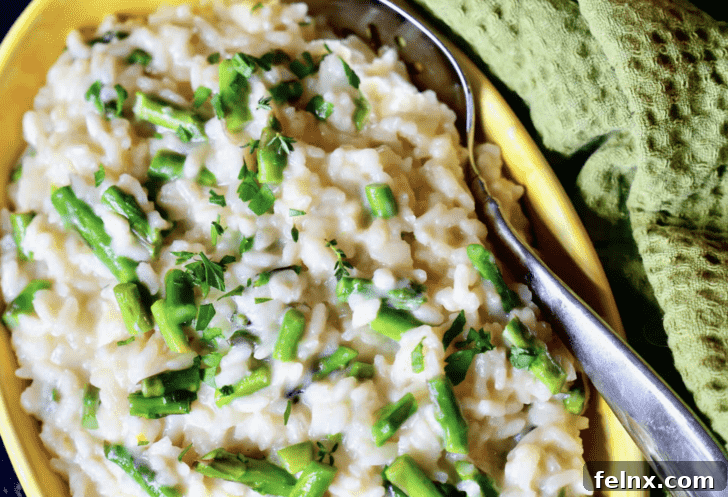 Lemon Asparagus Risotto
