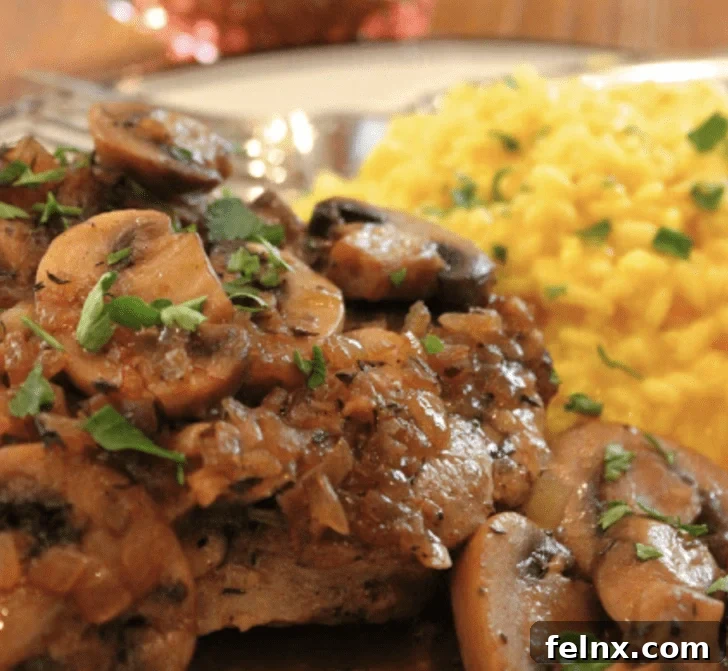 Pork Chops Marsala