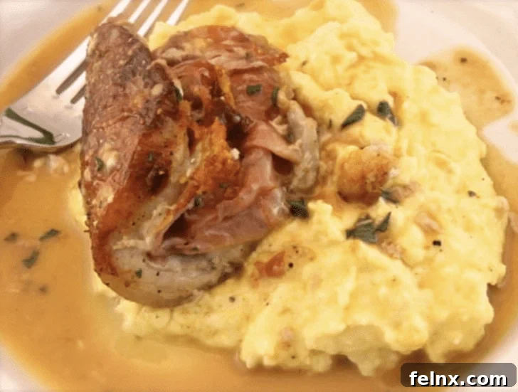 Pork Saltimbocca