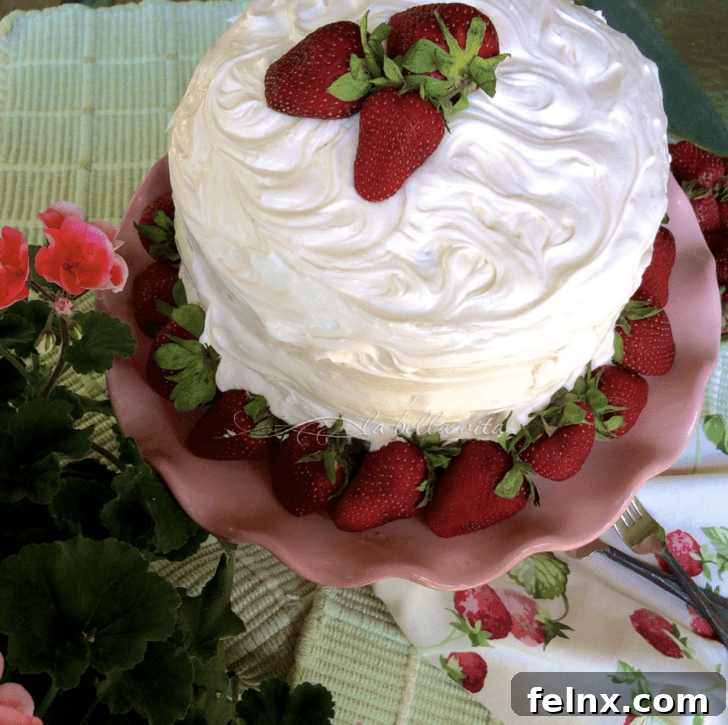 Strawberry Layer Cake