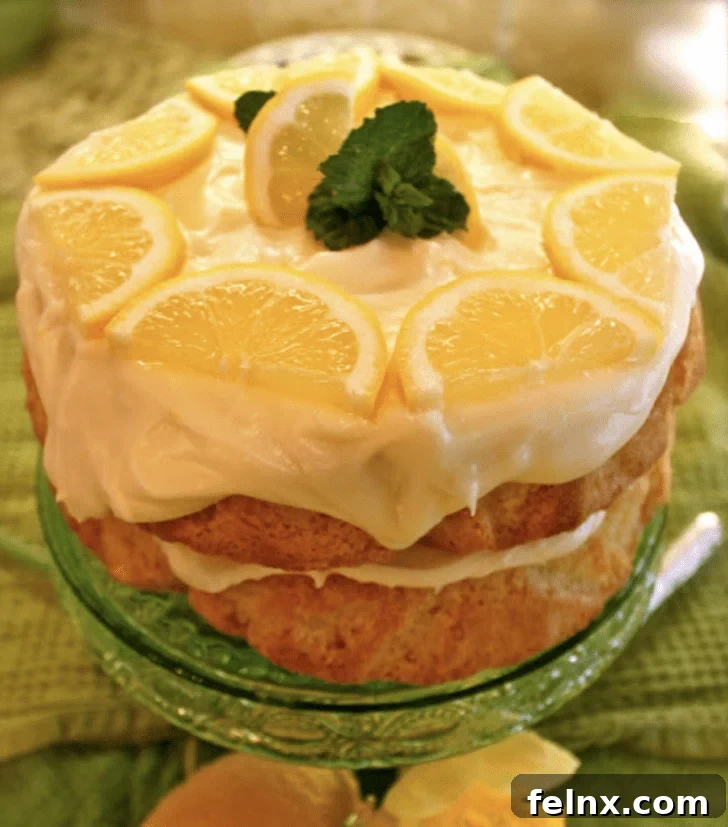 Limoncello Infused Cake